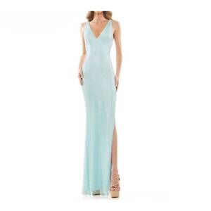 NEW COLORS DRESS judith gown in light blue